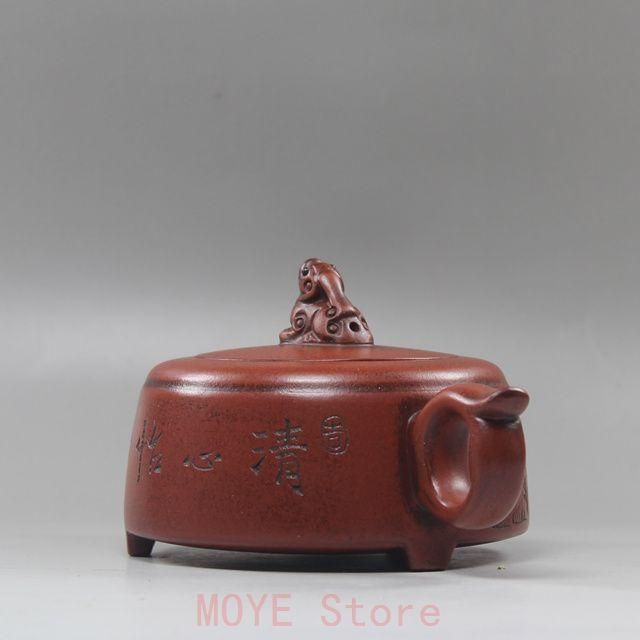 三本足獅壺  煎茶道具 中国古美術 紫砂壺・紫泥急須・茶壺・茶道具 三本足獅壺 煎茶道具 中国古美術 紫砂壺・紫泥急須・茶壺・茶道具