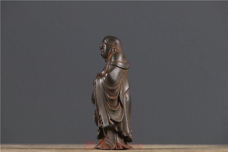 鉄器 鉄仏 大腹弥勒仏 仏像 鎮宅 辟邪 開運 風水 招財 工芸品 美術品