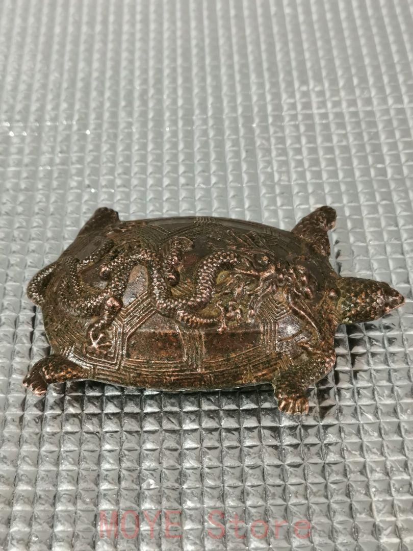 銅 細工 茶道具 八卦竜亀 鎮宅辟邪 開運風水 招財 工芸品 美術品 置物