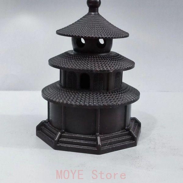 本物 天壇香炉 銅製 装飾品 工芸品 美術品 置物 香炉 六字真言香炉