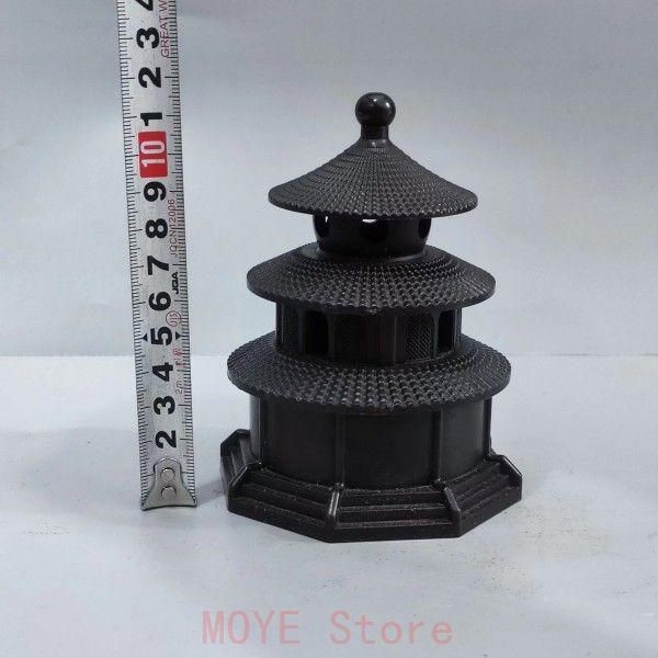 本物 天壇香炉 銅製 装飾品 工芸品 美術品 置物 香炉 六字真言香炉