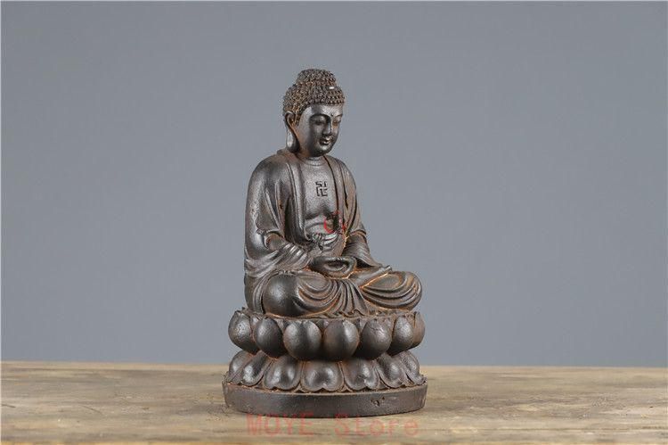 鉄器 鉄仏 大日如来仏像 鎮宅辟邪 開運風水 招財 置物 工芸品 - メルカリ