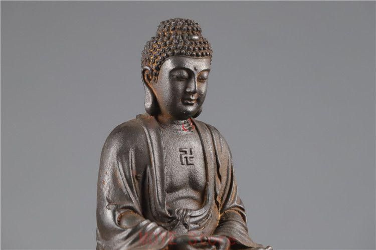 鉄器 鉄仏 大日如来仏像 鎮宅辟邪 開運風水 招財 置物 工芸品 - メルカリ