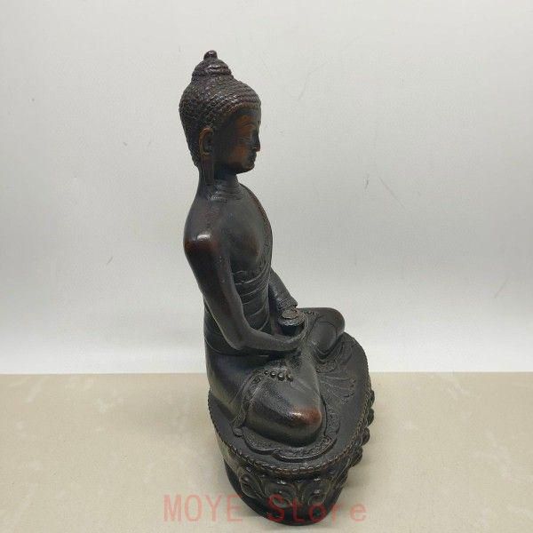 釈迦牟尼仏 仏像 仏教美術 銅製 工芸品 美術品 置物 - メルカリ
