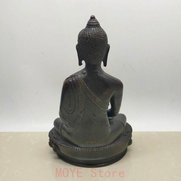 釈迦牟尼仏 仏像 仏教美術 銅製 工芸品 美術品 置物 - メルカリ