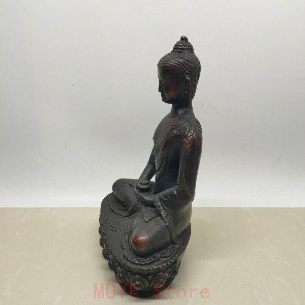 銅細工 釈迦牟尼仏像 仏教美術 置物 装飾品 工芸品 美術品 釈迦牟尼仏 仏像 仏教美術 銅製 工芸品 美術品 置物 - メルカリ