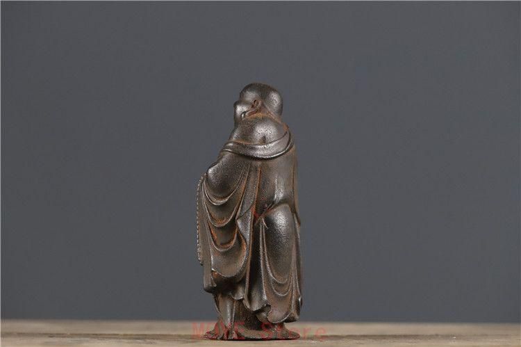 鉄器 鉄仏 大腹弥勒仏 仏像 鎮宅 辟邪 開運 風水 招財 工芸品 美術品