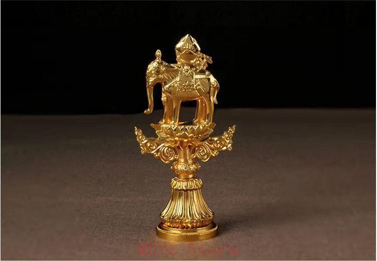 仏教美術 輪王七珍宝 仏具 鎮宅辟邪 開運 風水 招財 置物 工芸品 銅