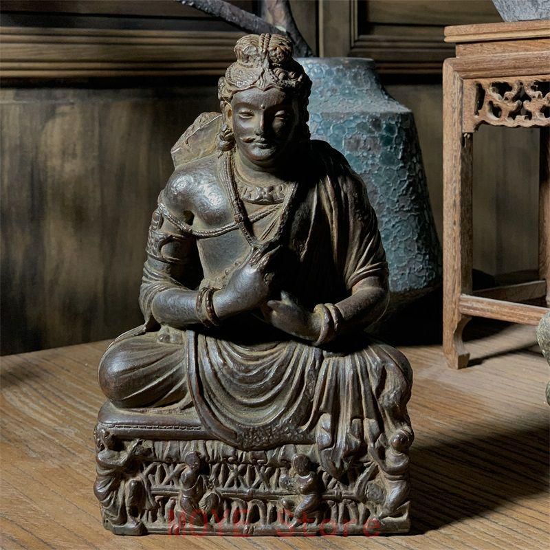 ガンダーラ禅定坐像 鎮宅辟邪 開運風水 招財 置物 工芸品 - メルカリ