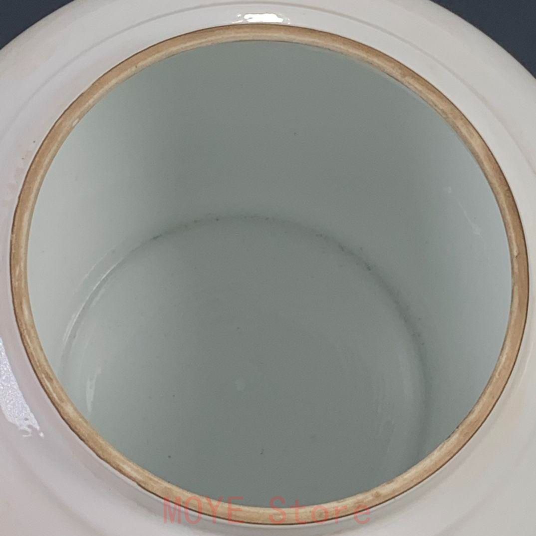 清乾隆粉彩蒔金蓮花蓋缶 景徳鎮 陶磁器 装飾品 工芸品 美術品 置物