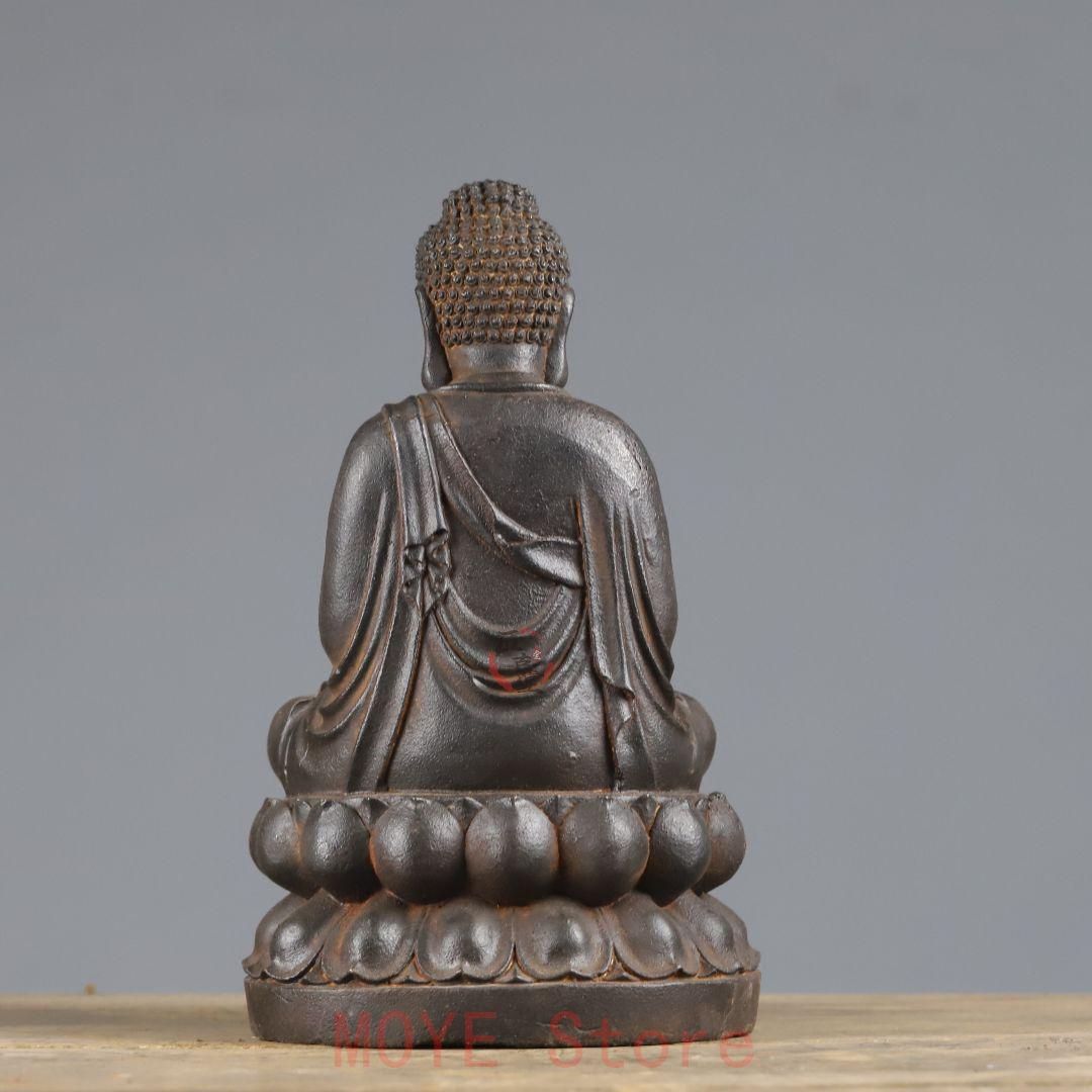 鉄器 鉄仏 大日如来仏像 鎮宅辟邪 開運風水 招財 置物 工芸品 - メルカリ