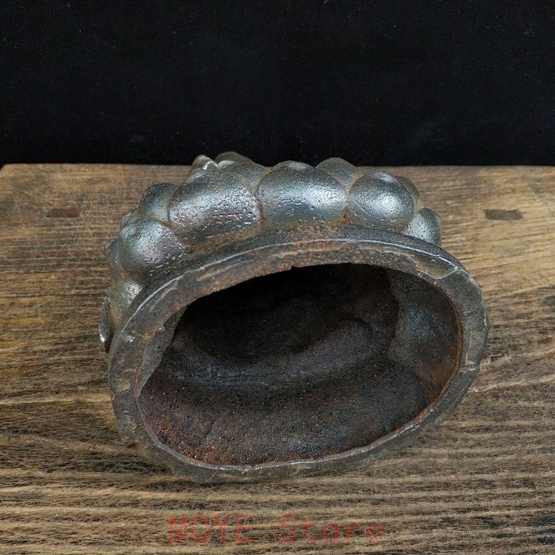 鉄器 細工 重厚 太上老君坐像 鎮宅辟邪 開運風水 招財 工芸品置物