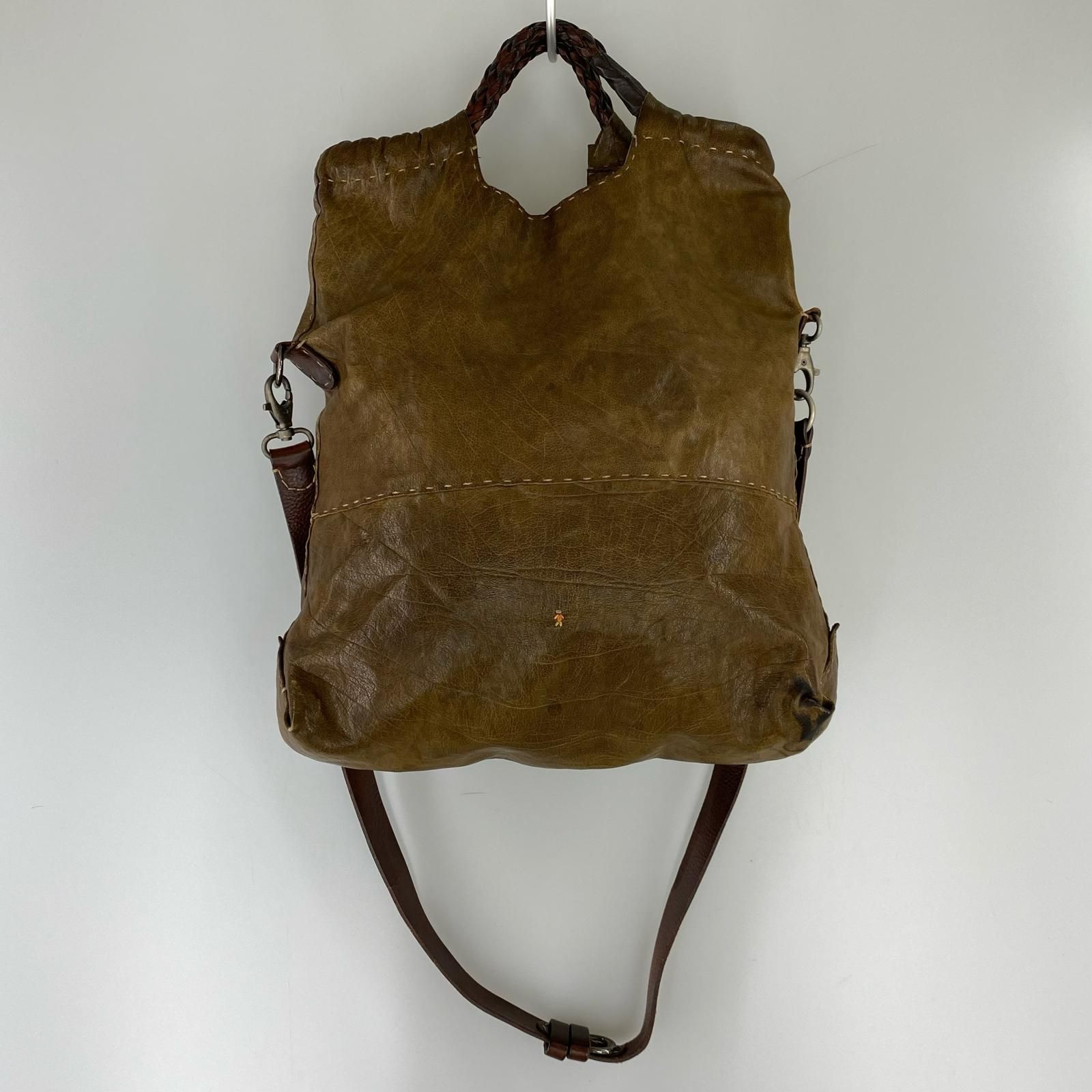 HENRY BEGUELIN エンリーベグリン 2WAY レザーショルダーショルダー