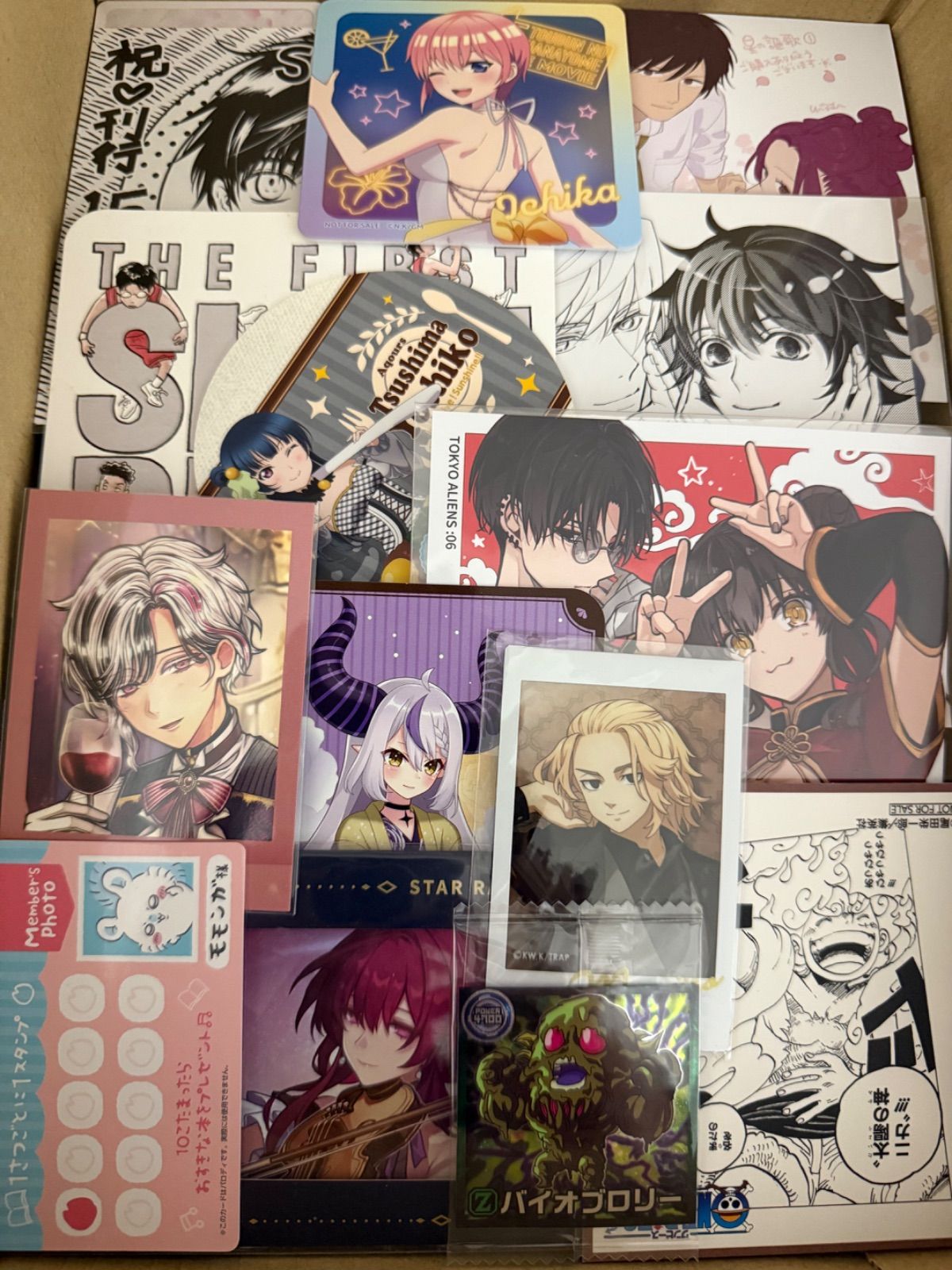 紙類 アニメ ゲーム まとめ売り 大量 コースター ポストカード カード