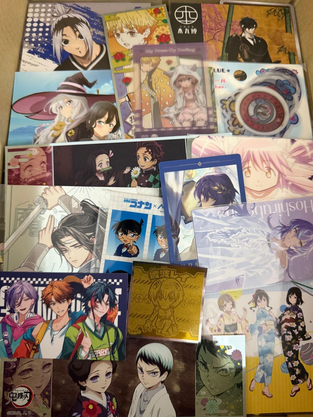 紙類 アニメ ゲーム まとめ売り 大量 コースター ポストカード カード