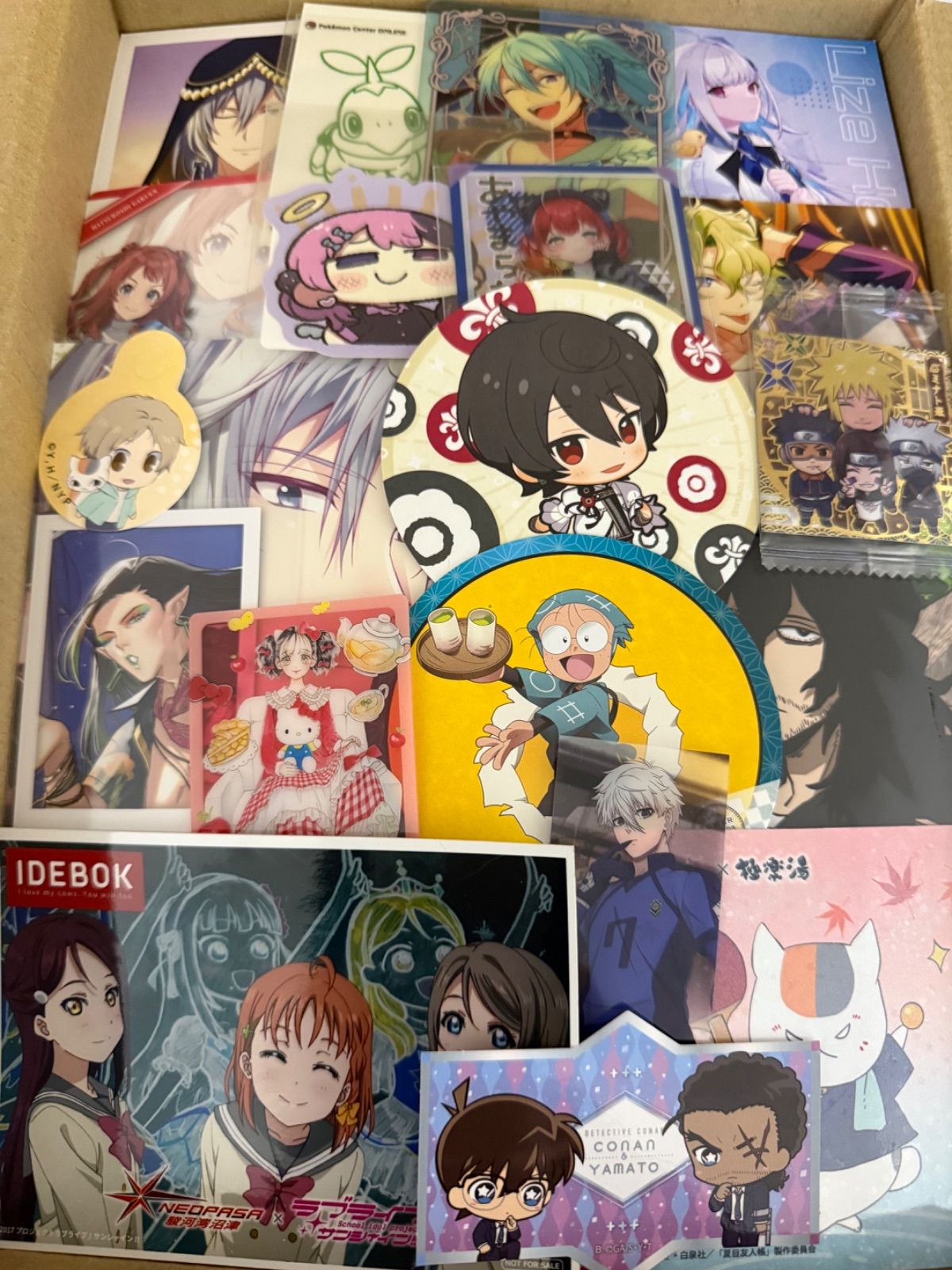 紙類 アニメ ゲーム まとめ売り 大量 コースター ポストカード カード