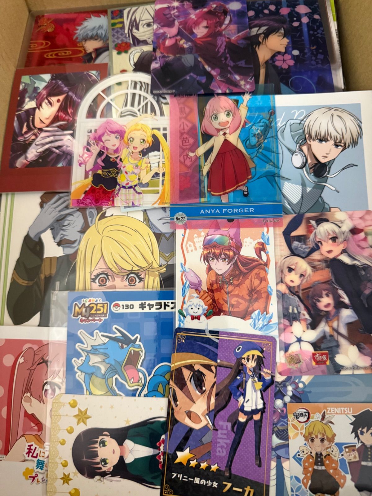 紙類 アニメ ゲーム まとめ売り 大量 コースター ポストカード カード