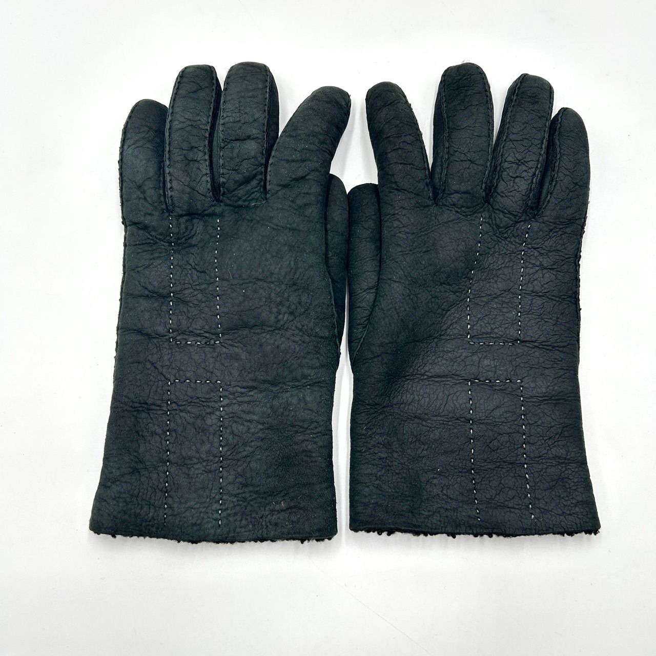 エルメス HERMES ケリー kelly グローブ ミンクファー 手袋 黒 エルメス HERMES ケリー kelly グローブ ミンクファー 手袋 黒