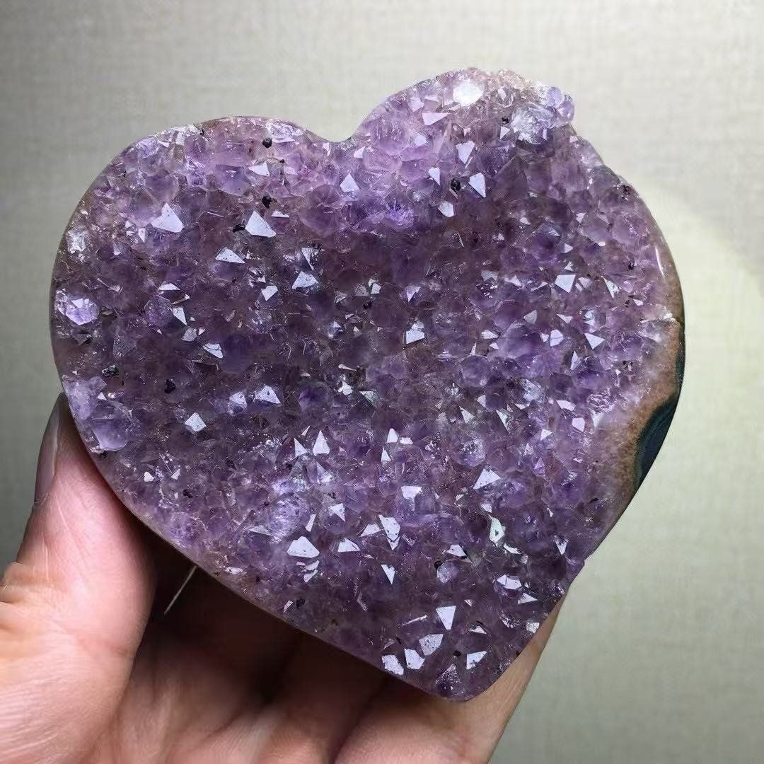 AAAAAAA級家庭円満 天然アメジスト原石B1216 YS 30 199D