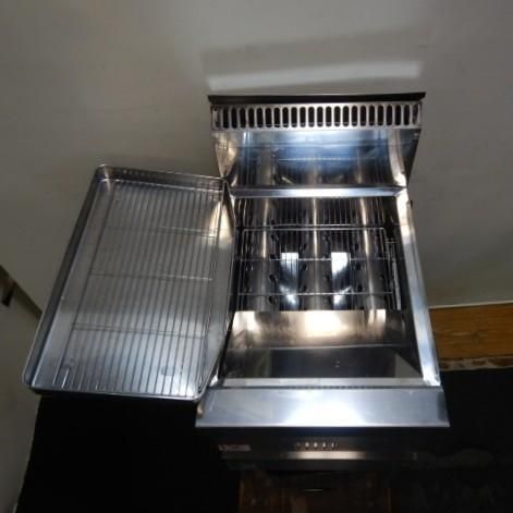 製 マルゼン LP ガス 1槽 フライヤー MGF C 18 K L 22 cm プロパン 37 kg 9 5 mmゴムホース接続 涼厨