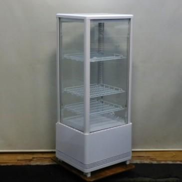 製 レマコム R 4 G 105 SLW LED照明付 卓上 冷蔵ショーケース mm 130 L 4面ガラス 前扉 棚3段 40 kg