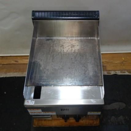 製 タニコー LPガス グリドル TGG-45 N 20 cm 厚25 mm 75 kg 鉄板焼 9.5 mmホース接続