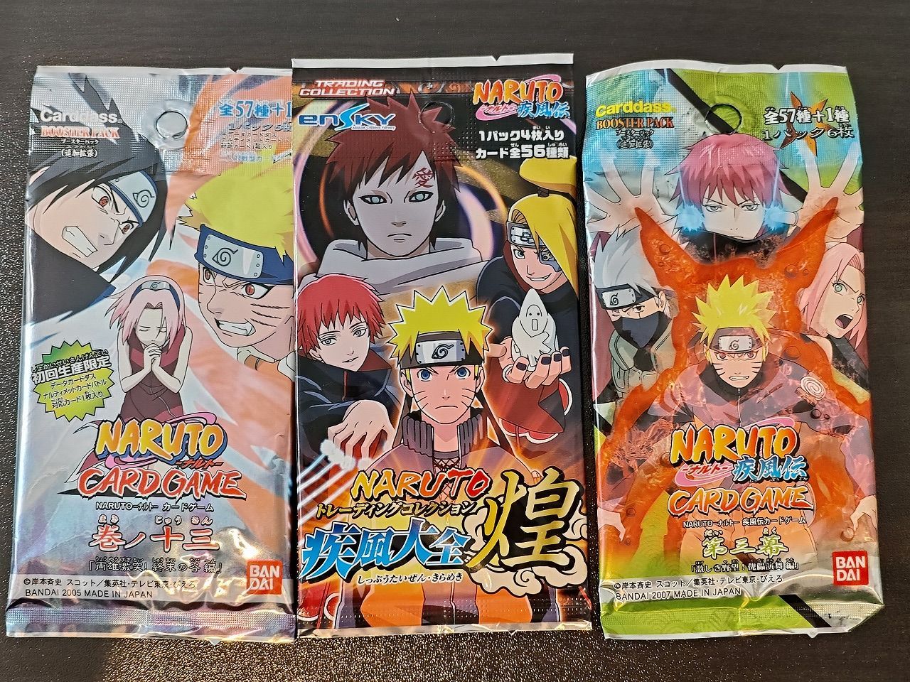 NARUTO ナルトカードゲーム CCG デイダラ セット fym19 【未開封】NARUTO ナルト カードゲーム 巻ノ十三 疾風伝 第三幕