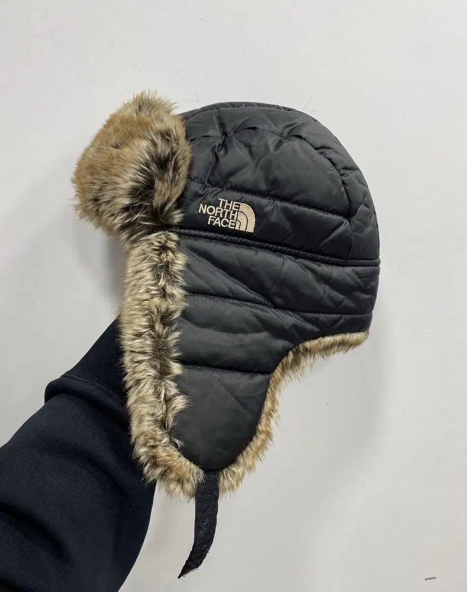 Sサイズ THE NORTH FACE ホワイトラベル ダウン トラッパーハット ブラック