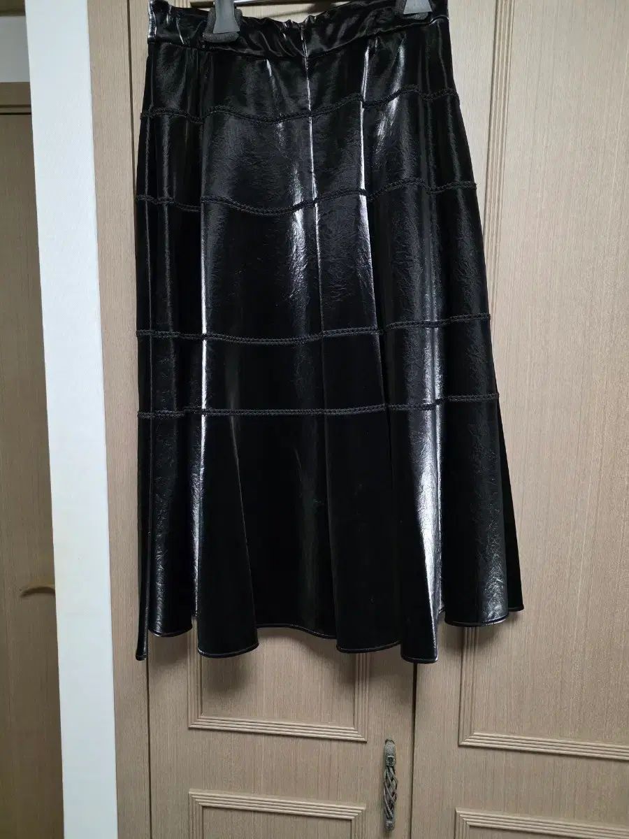 マインブラック ツアーベルベット Aライン スカート