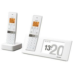 シャープ 電話機 インテリアホン JD 4 C 2 CW W ホワイト系
