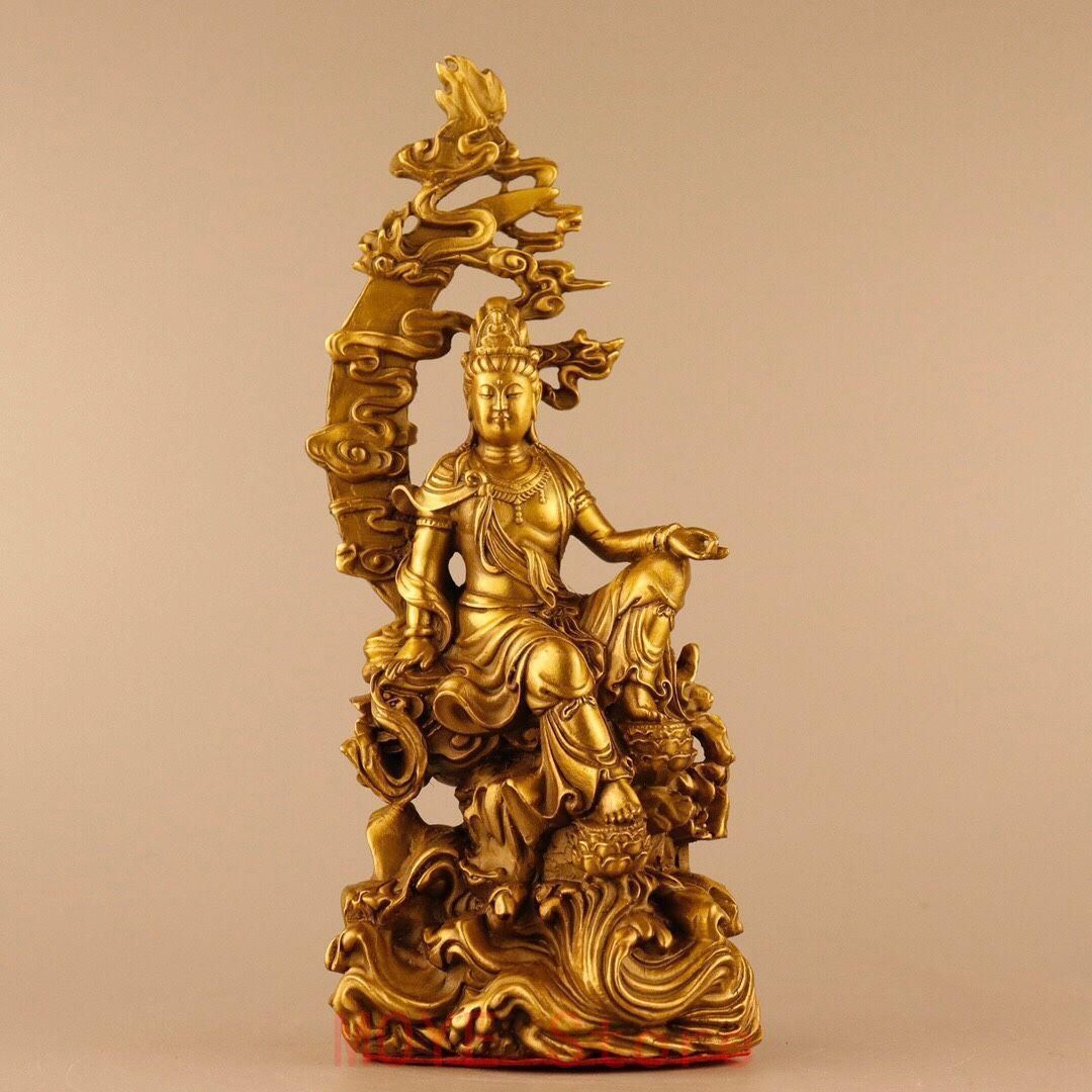 地蔵 菩薩 観音 銅製 仏像 彫刻 置物 開運 風水 - メルカリ