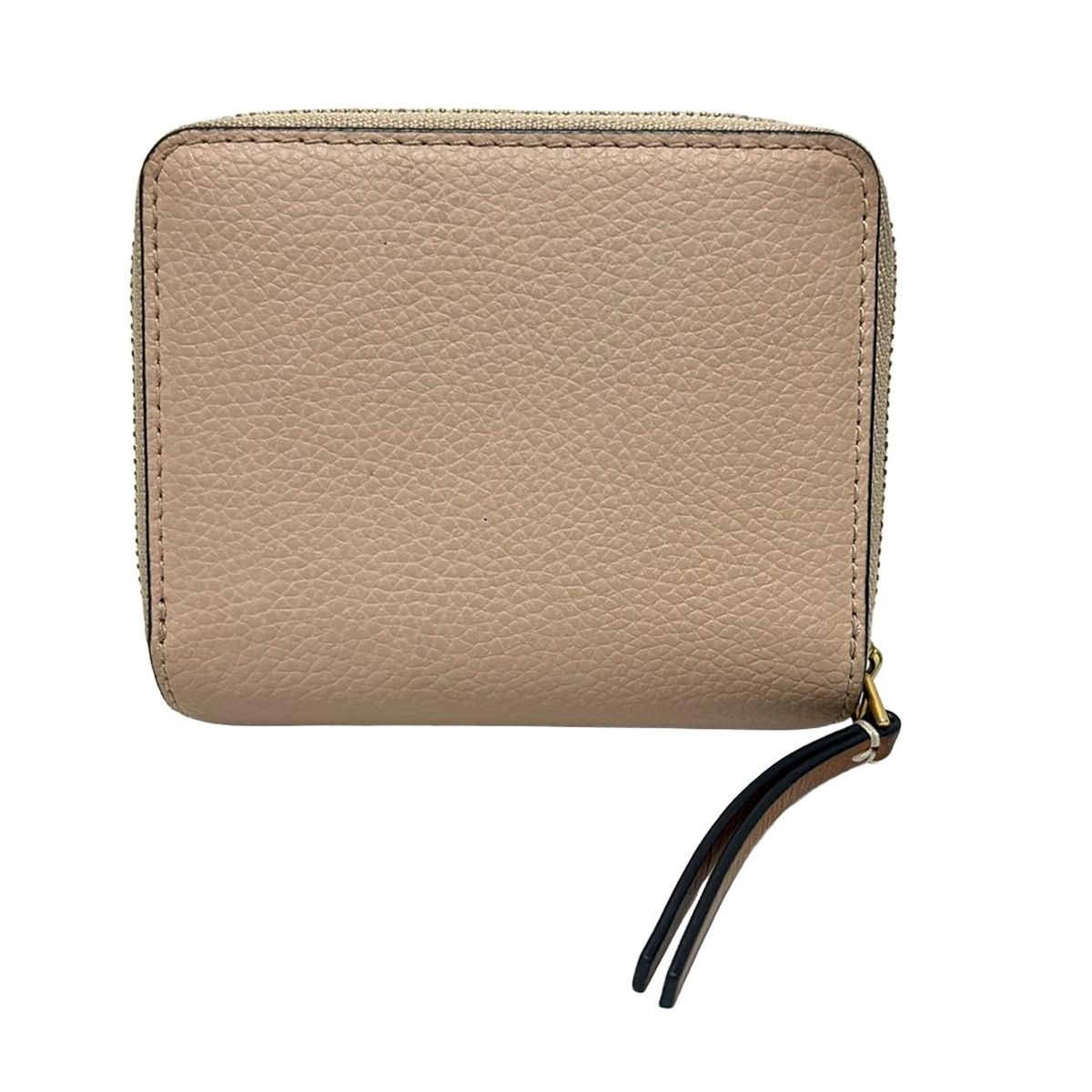 TORY BURCH(トリーバーチ) 2つ折り財布 - ピンクベージュ ラウンド