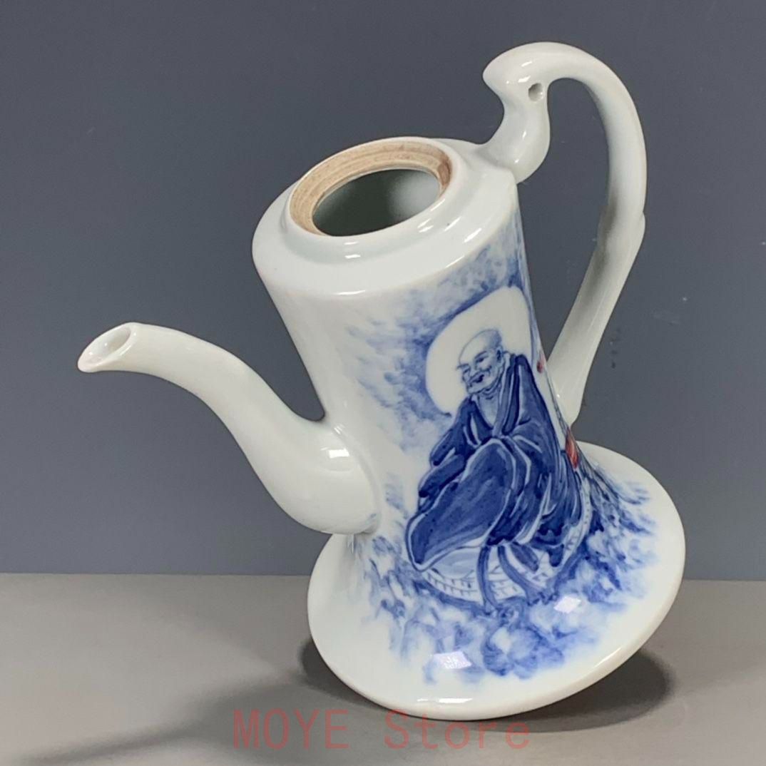 中国美術 青花 手描 き仏光普照 人物壷 工芸品 美術品 置物 中国美術 青花 手描 き仏光普照 人物壷 工芸品 美術品 置物 - メルカリ