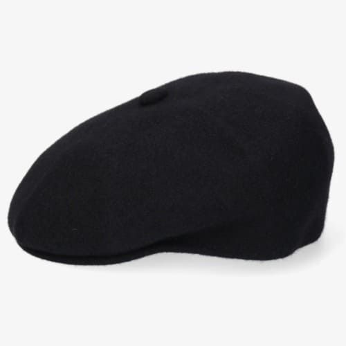 KANGOL カンゴール ハンチング 帽子 ハンチング帽 ベレー ベレー帽 ウール カンガルー ロゴ 刺繍 メンズ レディース ユニセックス 黒 ブラック