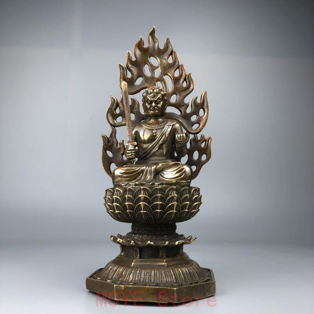 不動明王 仏像 工芸品 美術品 置物 不動明王 仏像 工芸品 美術品 置物 - メルカリ