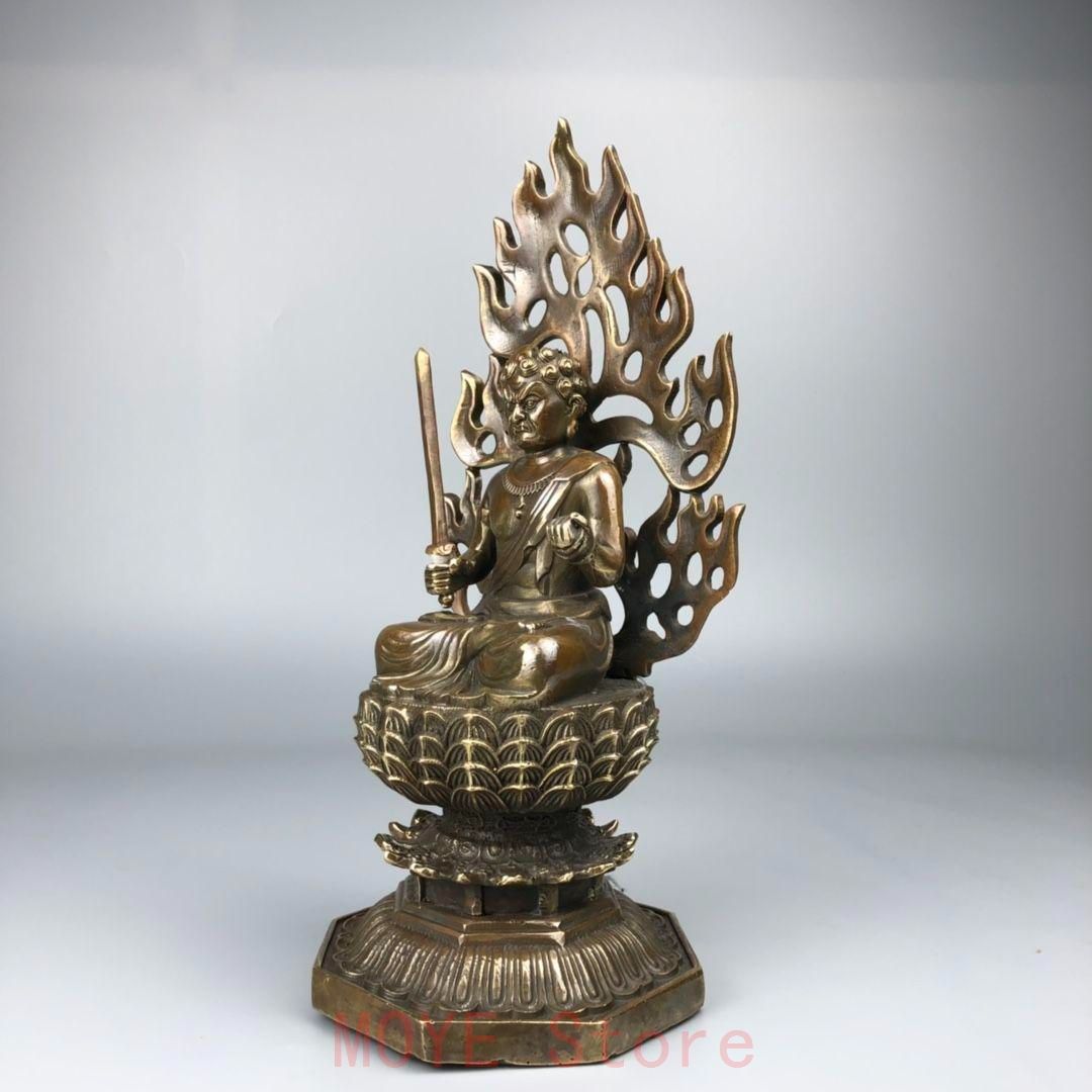 不動明王 仏像 工芸品 美術品 置物 - メルカリ