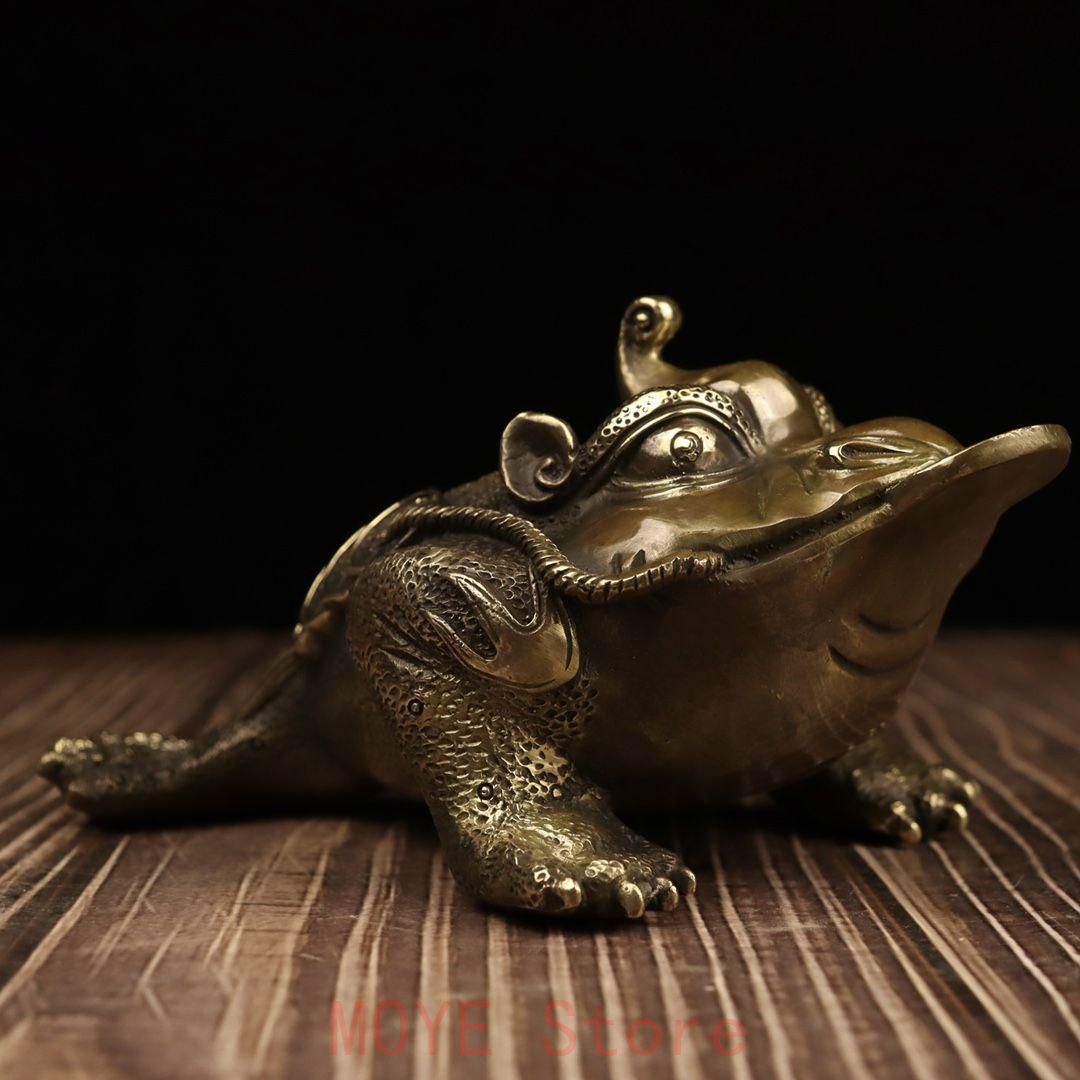 招財進宝 三足金蟾 鎮宅 辟邪 開運 風水 工芸品 美術品 置物 【公式通販】