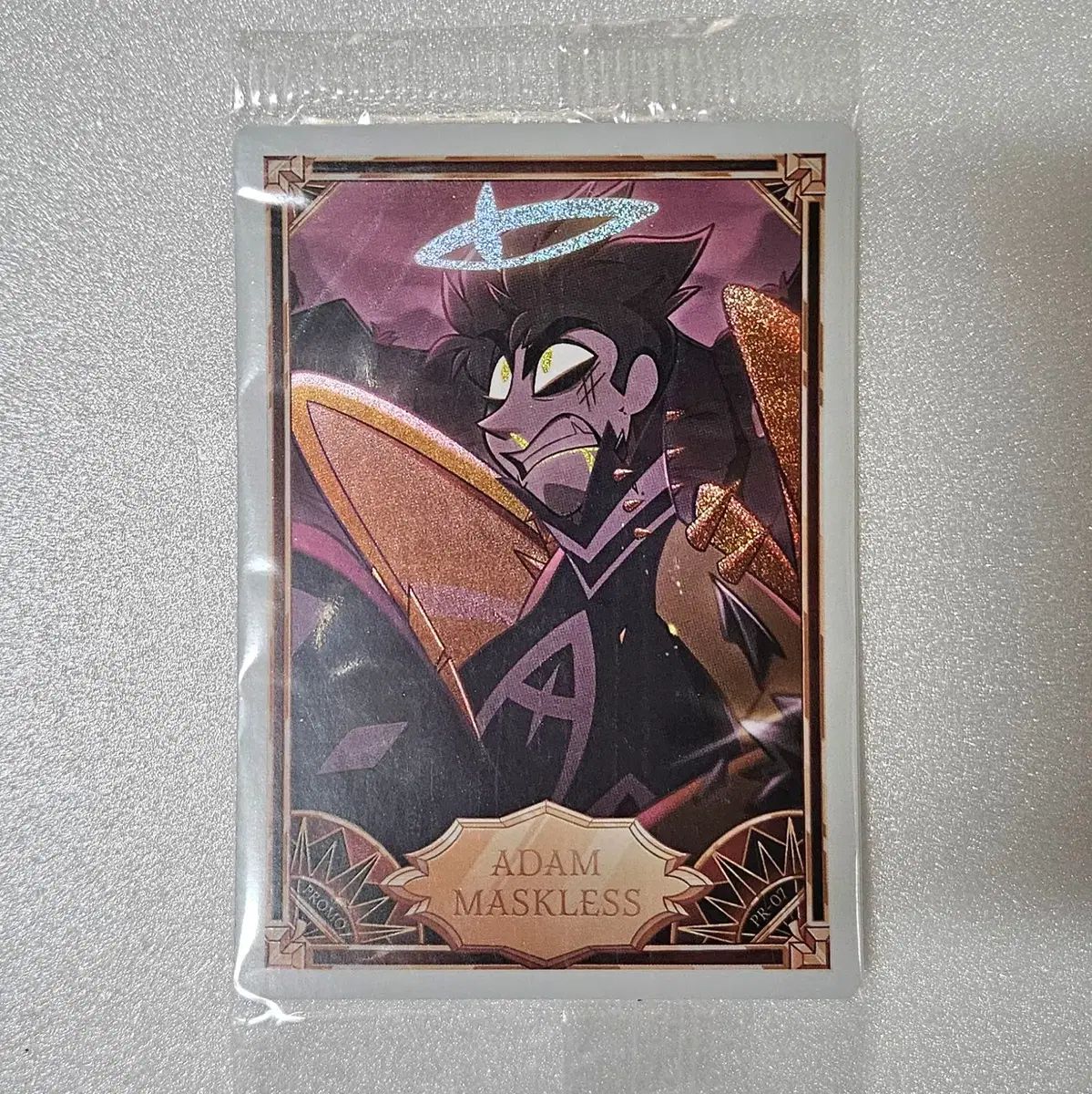 【11/2発送】ハズビンホテル アダム プロモカード 未開封) ハズビンホテル アダム プロモ カード ホワイトフォイル 公式