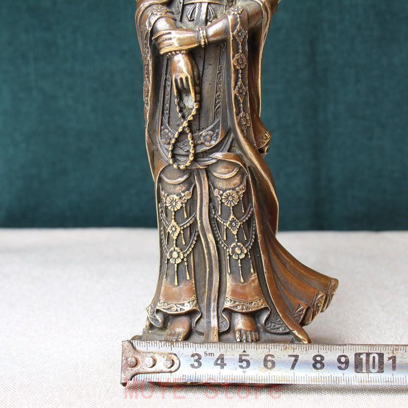 地蔵 菩薩 観音彩衣仏像 銅製 仏像 彫刻 開運 風水 置物 - メルカリ