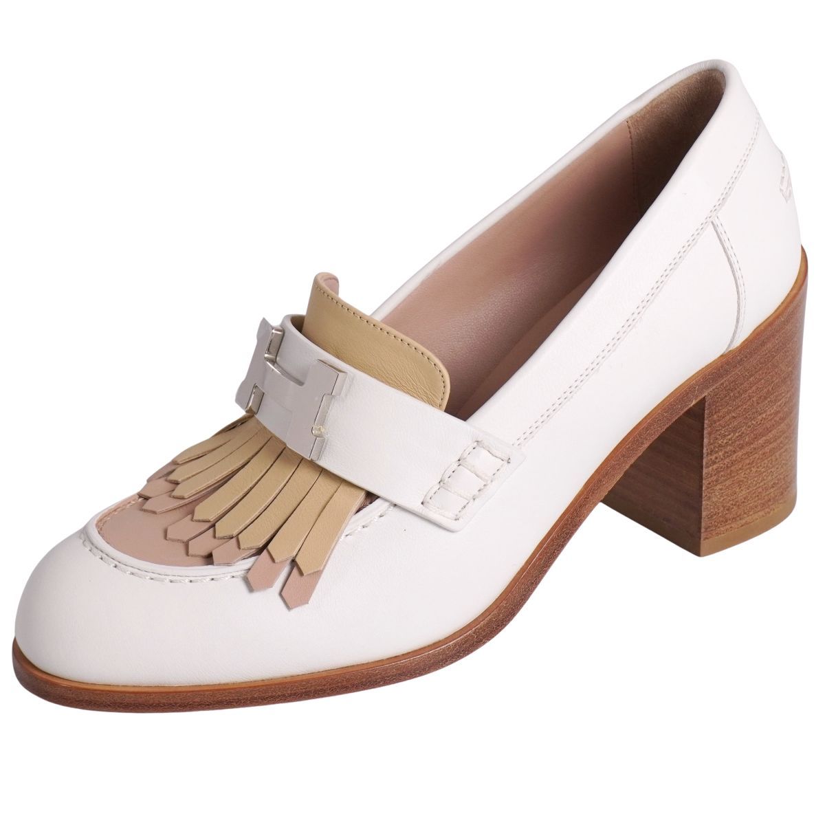 未使用 エルメス HERMES パンプス 2022 エリゼ70 ローファー ヒー