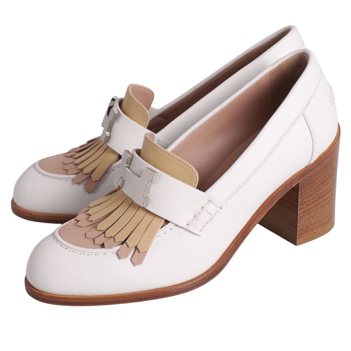 エルメス エリゼ 70 パンプス ロワイヤル Elysee ヒールローファー 未使用 エルメス HERMES パンプス 2022 エリゼ70 ローファー ヒー