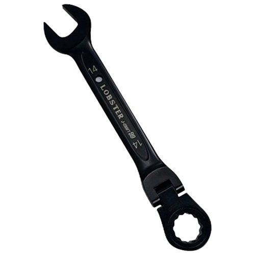 ロブテックス ロブスター LOBSTER エビ ラチェットコンビレンチ首振り JBRW 14 F 対辺寸法 mm ギア数 72山 首振り角度 が 180度