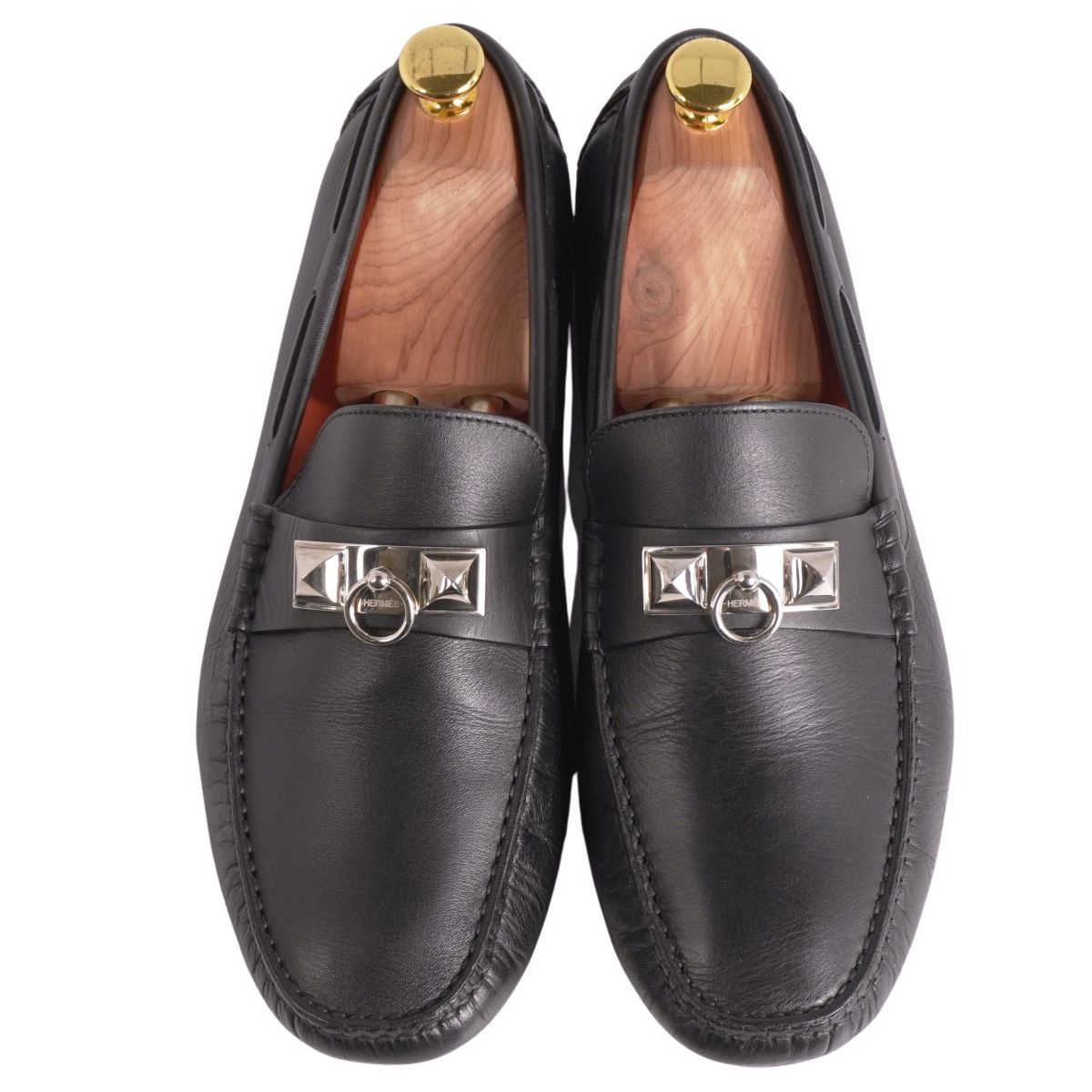 未使用 エルメス HERMES ローファー 2021 アーヴィング モカシン コ