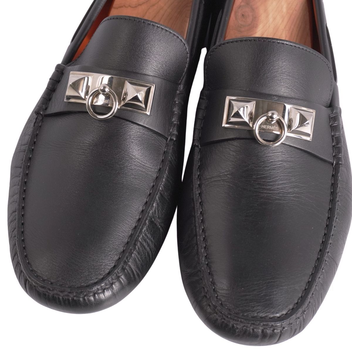 HERMES モカシン　アーヴィング 決算セール開催中】エルメス モカシン アーヴィング Irving レザー