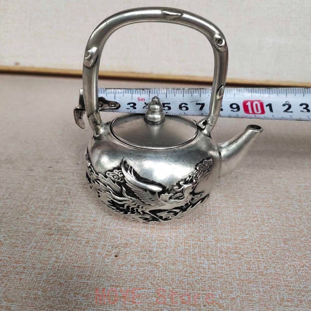 銅器 龍鳳提梁 徳利 急須 茶道具 工芸品 美術品 置物 - メルカリ