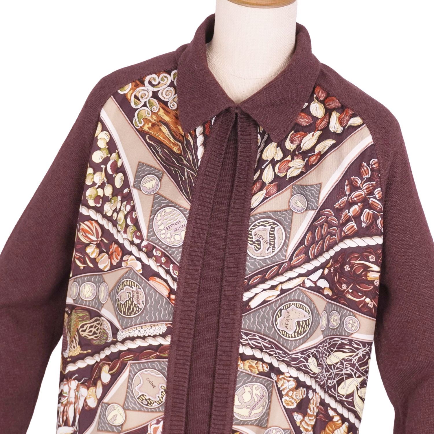 美品 エルメス HERMES マルジェラ期 アンサンブル ニット カーディガン