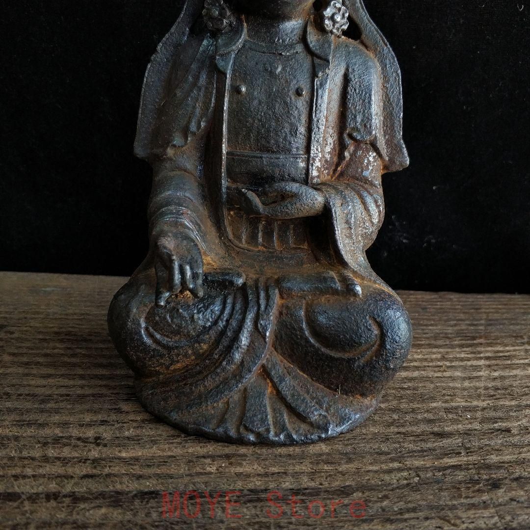 鉄製 仏像 鉄器 精緻細工 装飾品 工芸品 美術品 置物 鉄器 仏像 装飾品 工芸品美術品 置物 - メルカリ