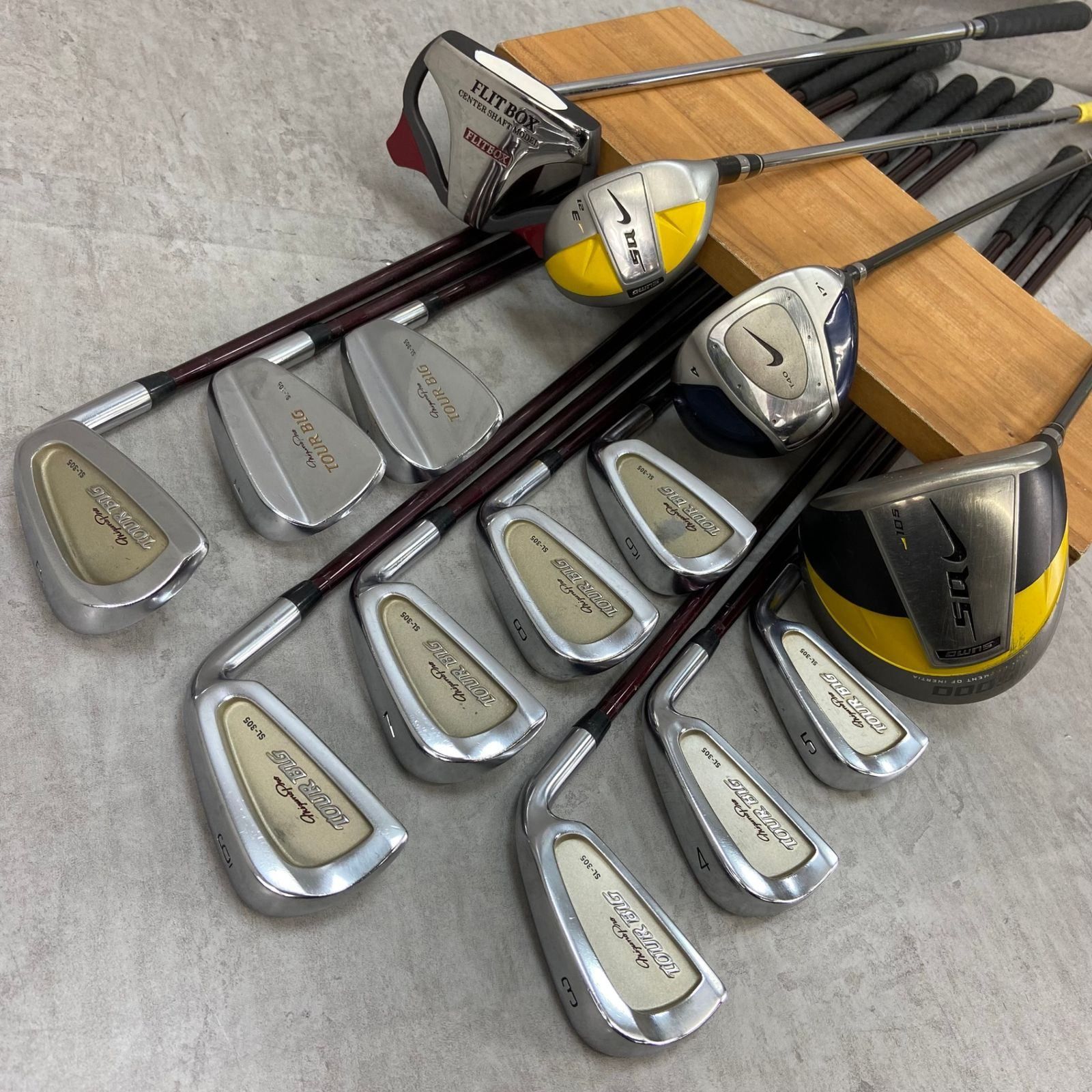 ナイキ ミズノ メンズゴルフ クラブセット 14本 右利き用 NIKE MIZUNO