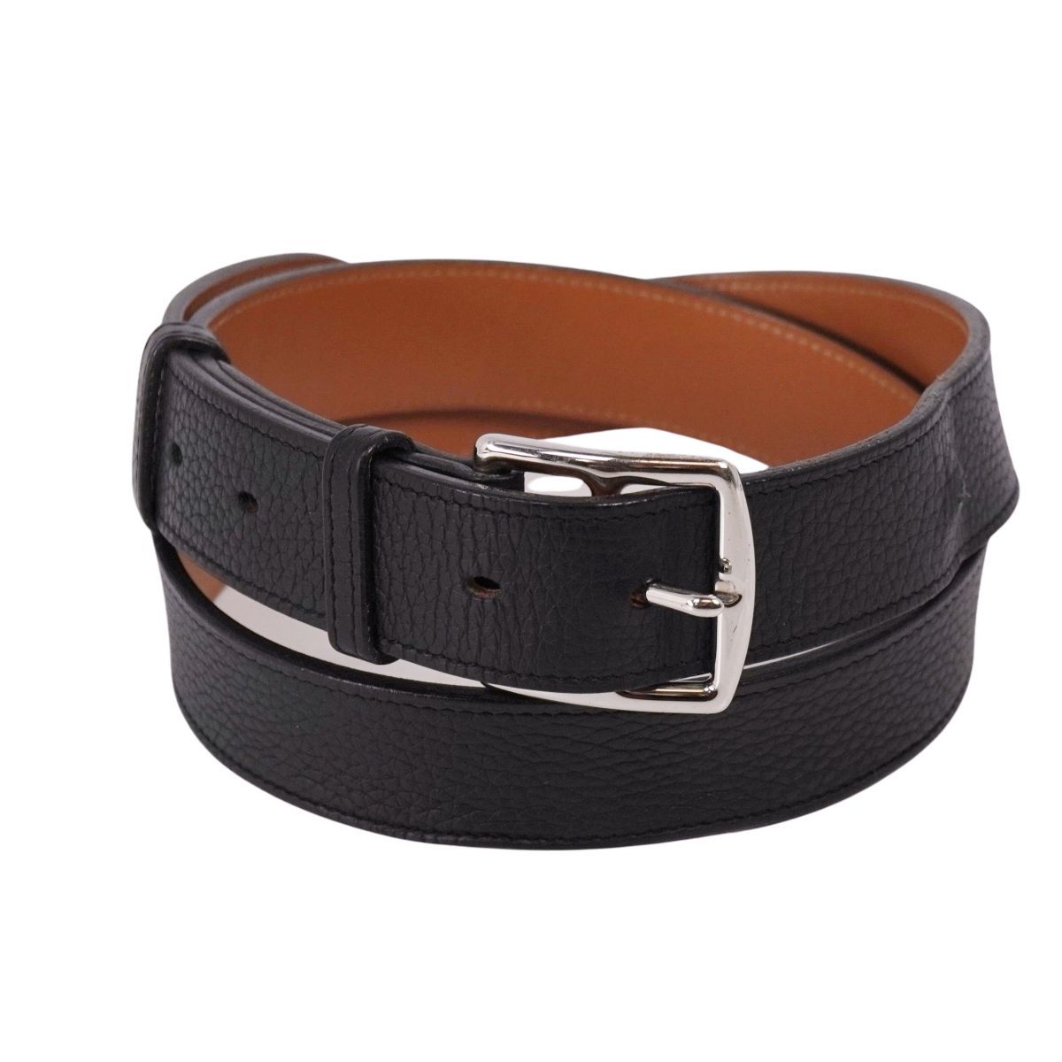 美品 エルメス HERMES ベルト エトリヴィエール レザーベルト 本革