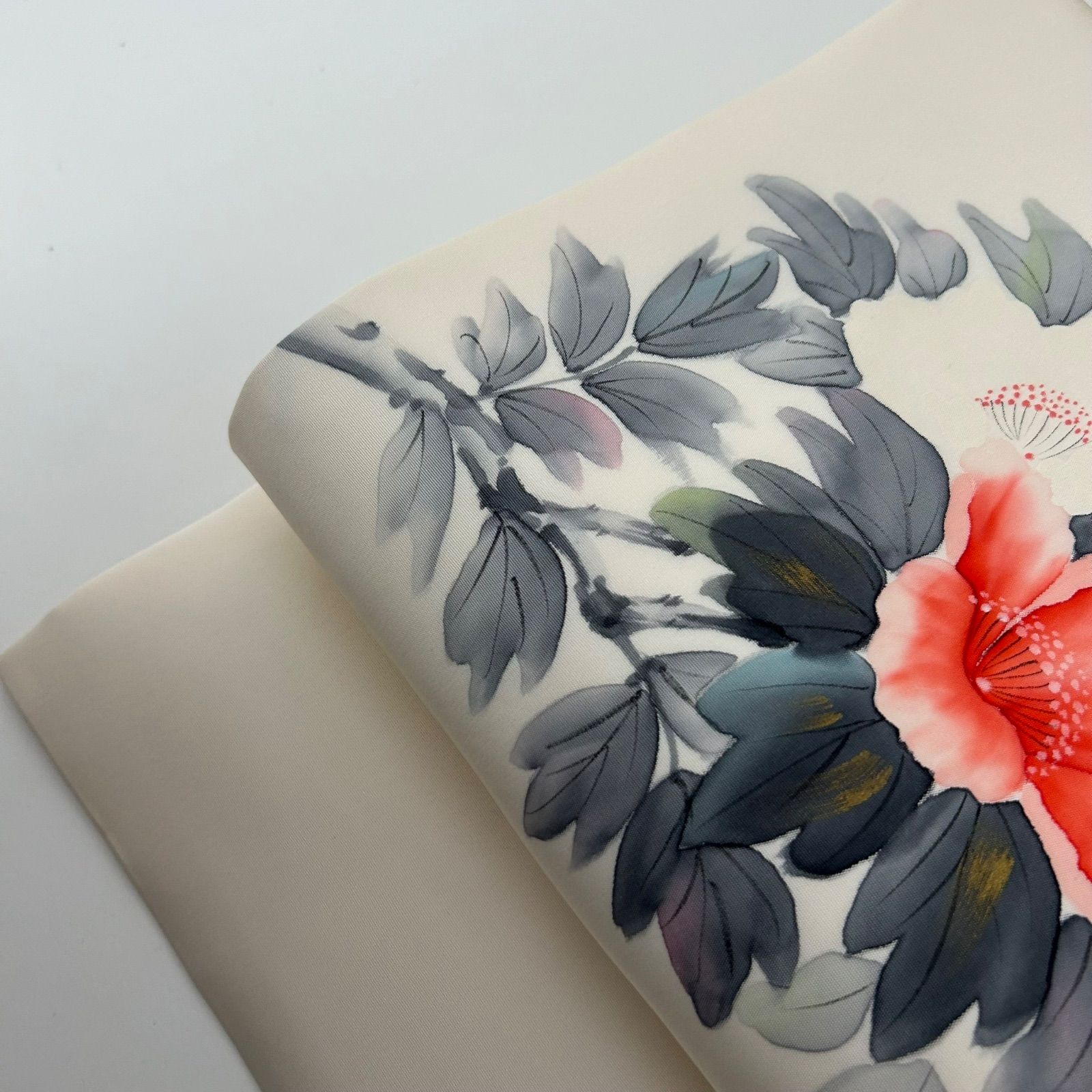 名古屋帯 正絹 塩瀬 作家物 美しい染めの花 九寸 MA-2601 - メルカリ